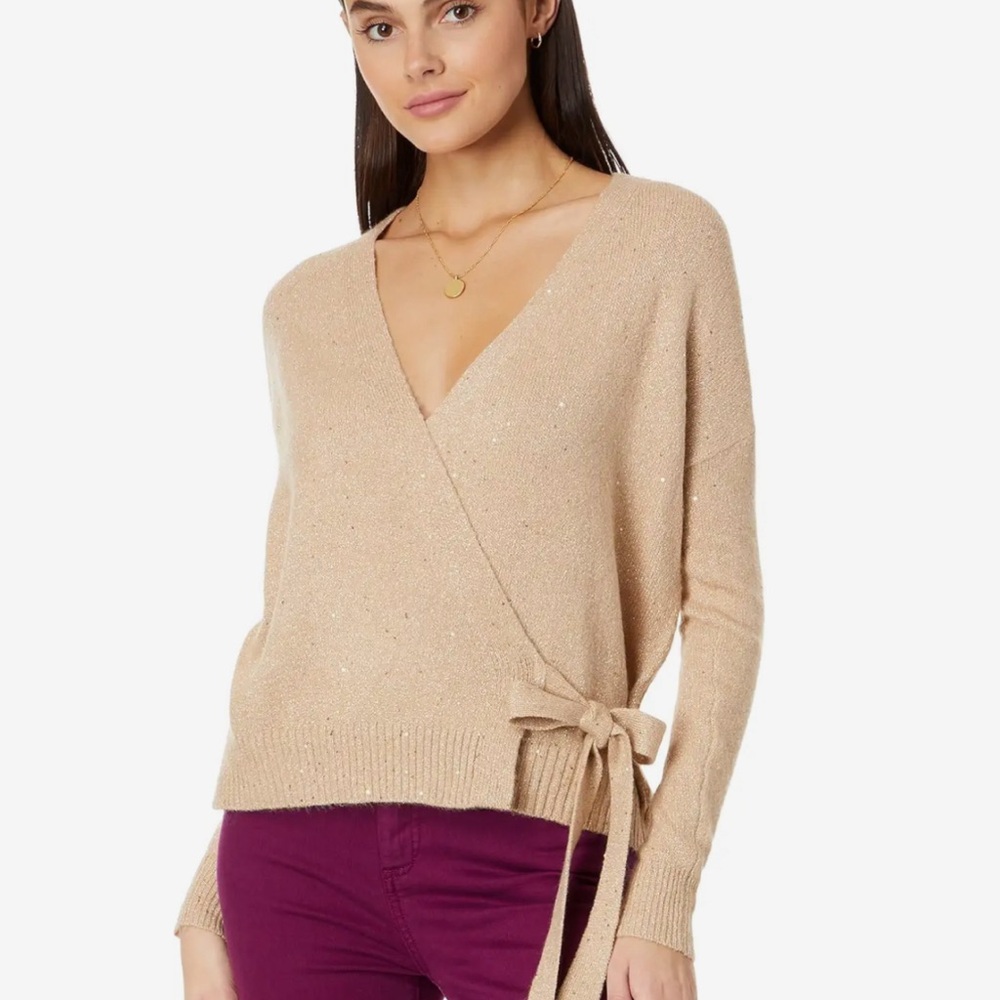 Lilly Pulitzer wrap sweater